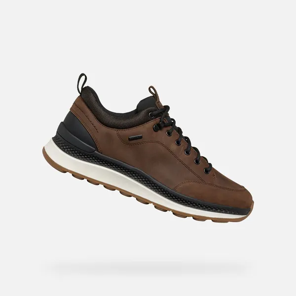 GEOX GEOX SPHERICA ACTIF X2 ABX HEREN Sneakers - DONKERBRUIN/ZWART — vergelijk prijzen bij 1 winkel