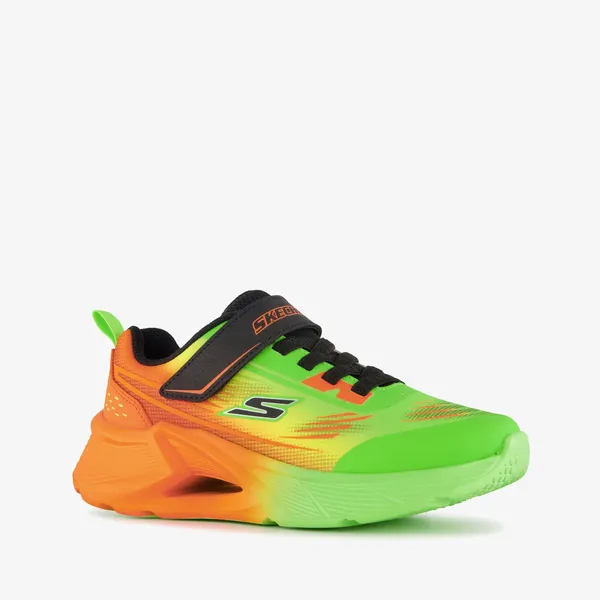 Skechers Skechers Tidal-Tech jongens sneakers oranje groen - Uitneembare zool — vergelijk prijzen bij 1 winkel