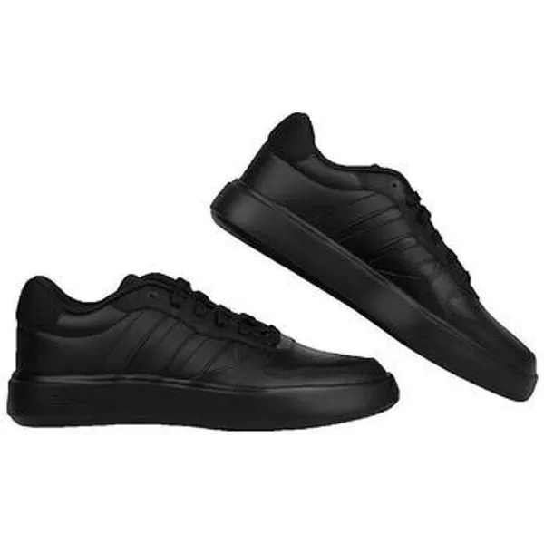 Adidas Sneakers adidas Chaussures Litecourt en cuir naturel Noir — vergelijk prijzen bij 1 winkel