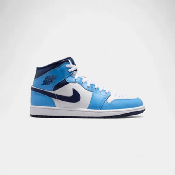 Nike Hoge Sneakers Nike Jordan 1 Mid University Blue Midnight Navy — vergelijk prijzen bij 1 winkel