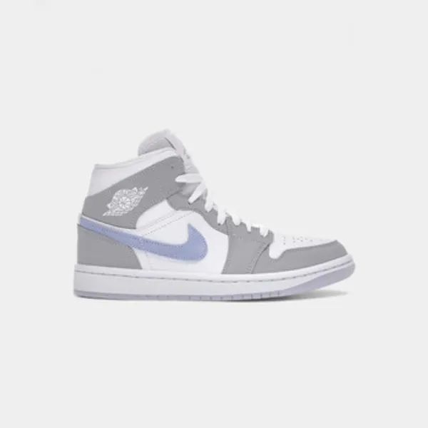 Nike Hoge Sneakers Nike 1 Mid Wolf Grey Aluminum (Women's) — vergelijk prijzen bij 1 winkel
