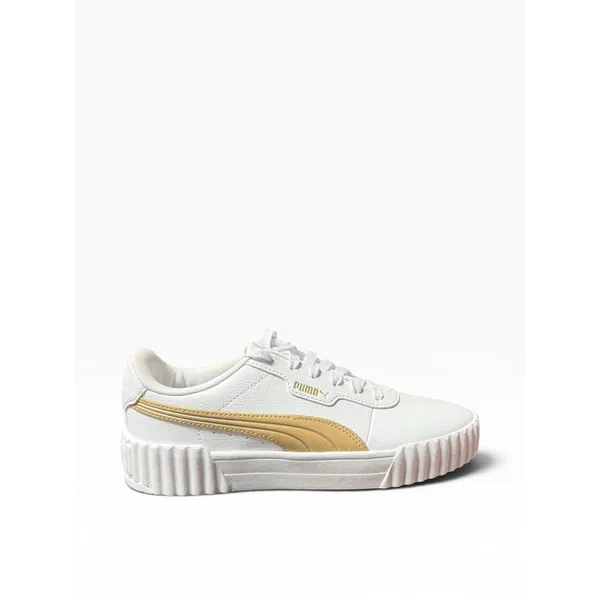 PUMA PUMA Carina 3.0 Aqua Metallics - Sneakers - Dames - Wit/Beige - Maat 38.5 Doos Zonder Deksel — vergelijk prijzen bij 1 winkel