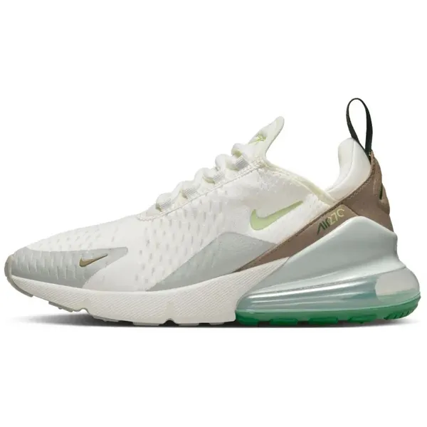 Nike Nike Air Max 270 - Maat 38.5 - Wit/Beige/Groen - Sneakers Dames - DOOS ZONDER DEKSEL — vergelijk prijzen bij 1 winkel