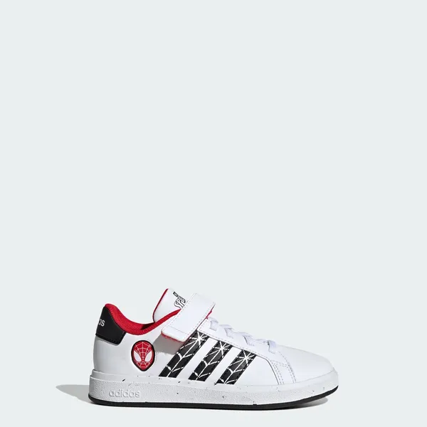 adidas adidas Sportswear Grand Court Spider-Man El K - Kinderen - Wit — vergelijk prijzen bij 1 winkel