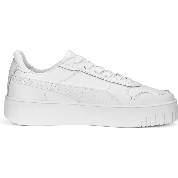 PUMA PUMA Carina Street Dames Sneakers - Wit/Lichtroze — vergelijk prijzen bij 1 winkel