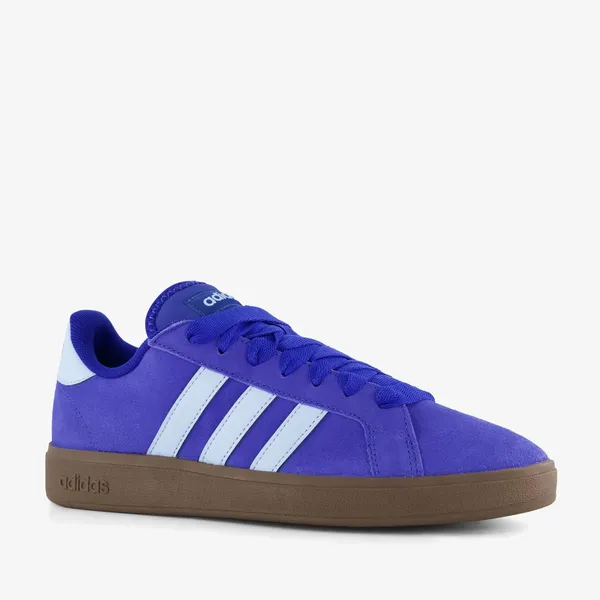 adidas adidas Grand Court Base 00S suède heren sneakers blauw — vergelijk prijzen bij 1 winkel