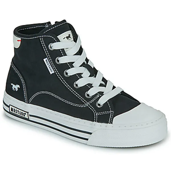 mustang Hoge Sneakers Mustang 26M0232001-BLACK — vergelijk prijzen bij 1 winkel