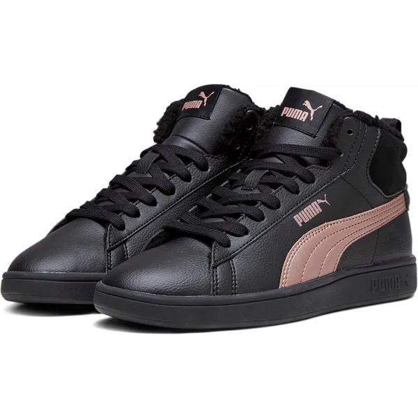 PUMA PUMA SMASH 3.0 MID WTR heren sneaker winterschoenen 392335 05 zwart — vergelijk prijzen bij 1 winkel