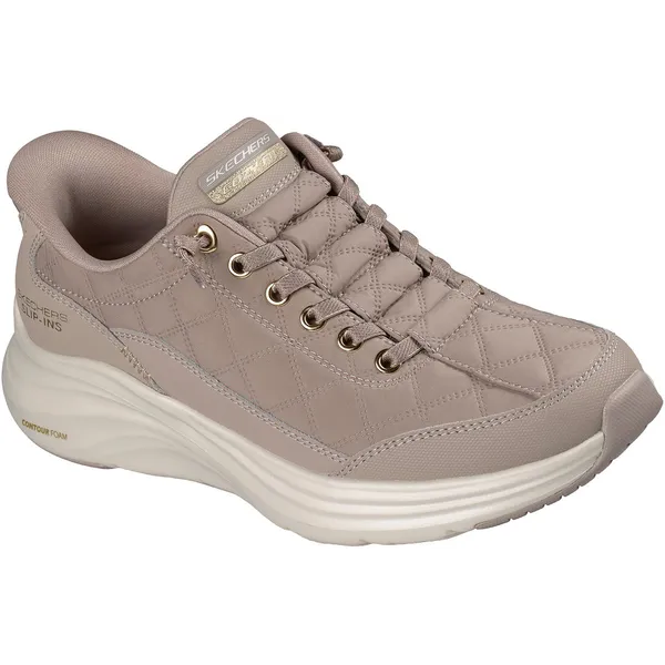 Skechers Skechers Dames Slip-ins Sneaker Contour Foam Cozy Fit 150413 TPE Beige — vergelijk prijzen bij 1 winkel