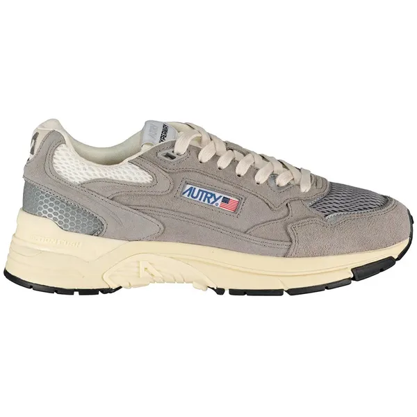 Autry Low Schoenen EU Man Suede / Mesh Pulmbeo / Silver